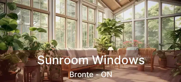  Sunroom Windows Bronte - ON