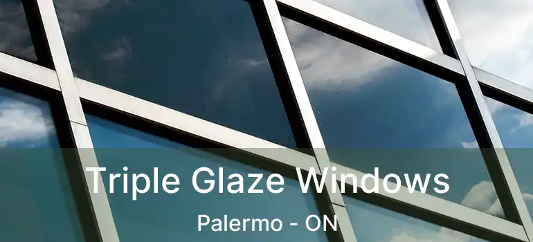  Triple Glaze Windows Palermo - ON