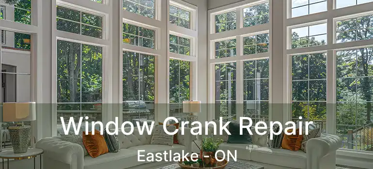  Window Crank Repair Eastlake - ON