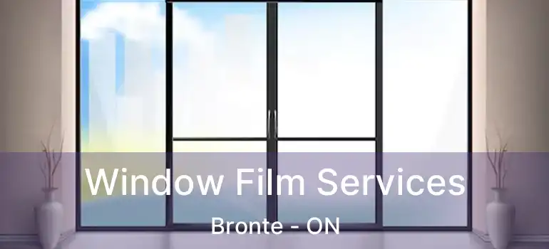  Window Film Services Bronte - ON