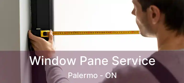  Window Pane Service Palermo - ON