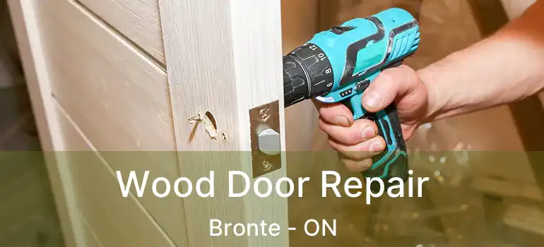  Wood Door Repair Bronte - ON